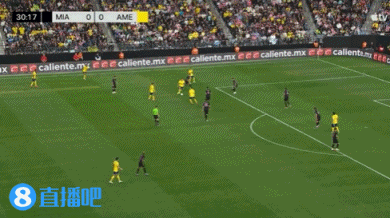 DB真人旗舰半场-梅西头球扳平苏牙助攻 迈阿密国际1-1墨西哥美洲