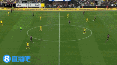 DB真人旗舰半场-梅西头球扳平苏牙助攻 迈阿密国际1-1墨西哥美洲