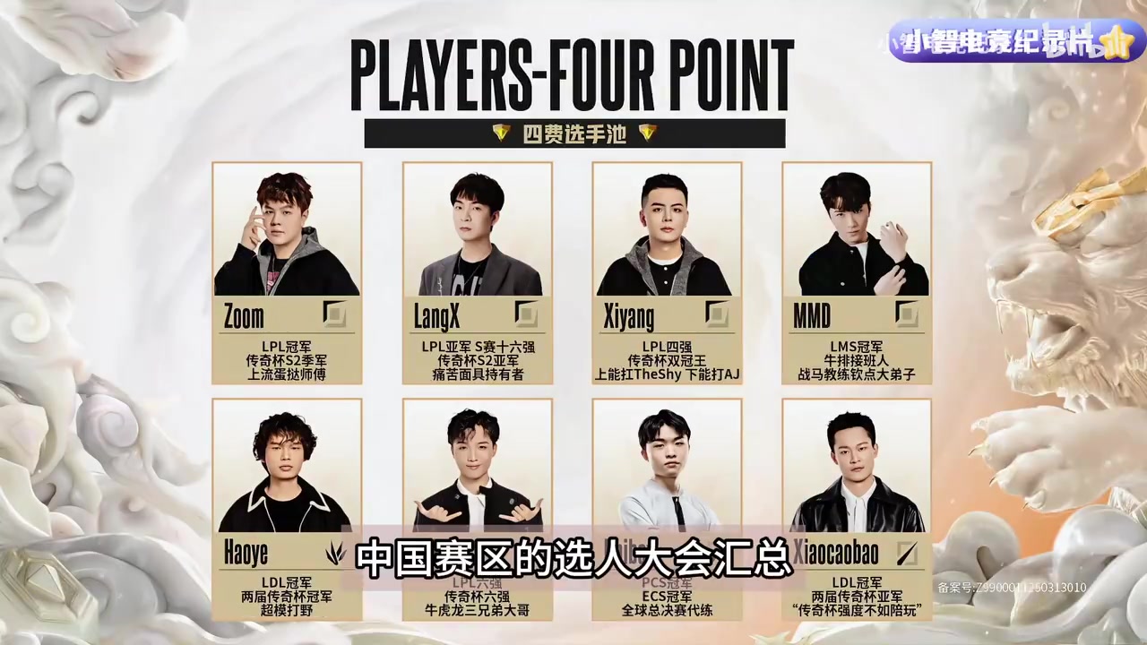 DB真人旗舰传奇杯S3中国赛区选人汇总：最强AD再次坐牢，MLXG成为夺冠热门